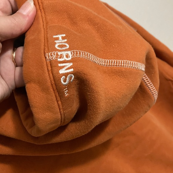 Majestic Men's Burnt Orange Texas Longhorns Hoodie Sweatshirt, Size Medium - Picture 8 of 8